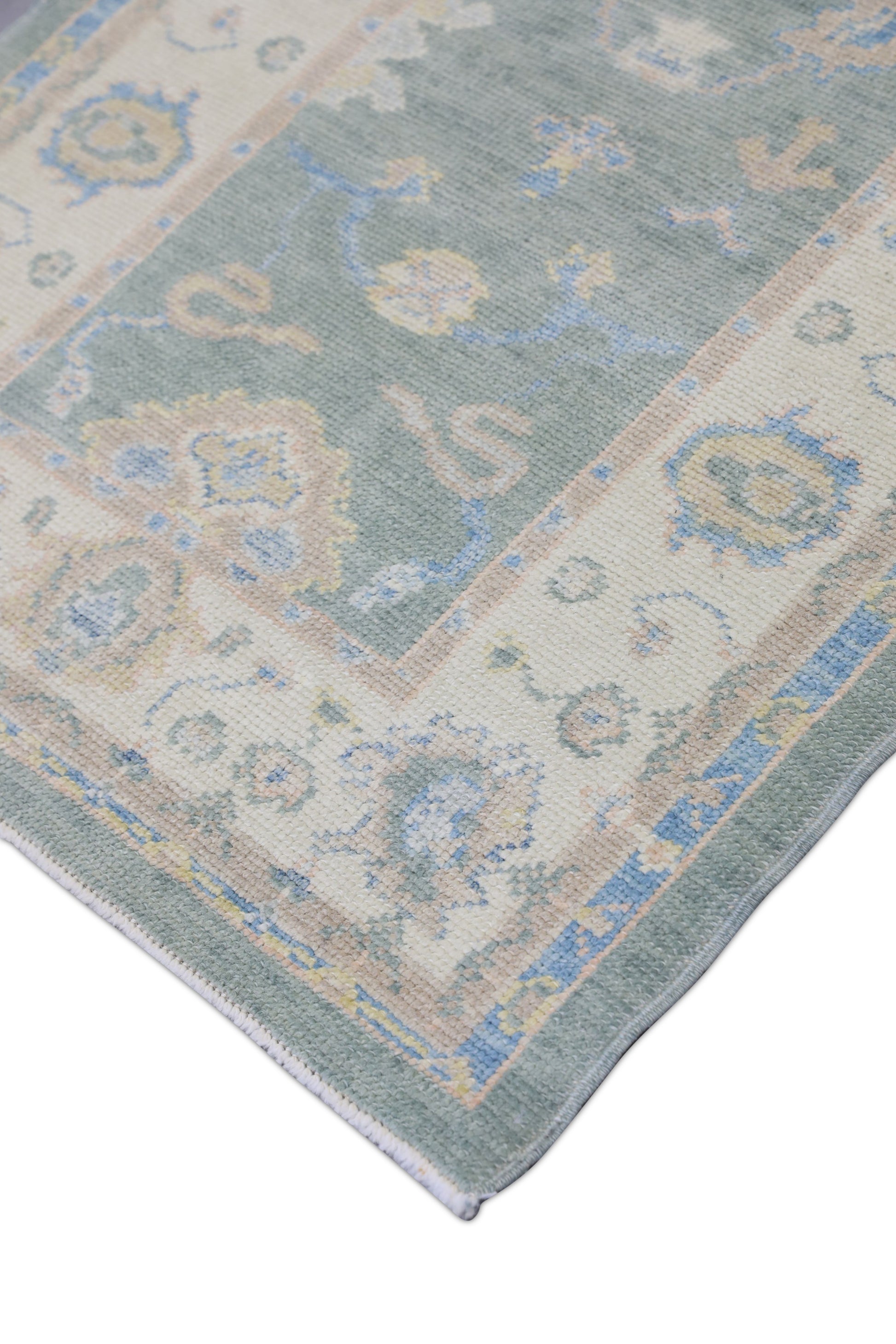 Turkish Oushak Rug 3' x 12'8" #2894