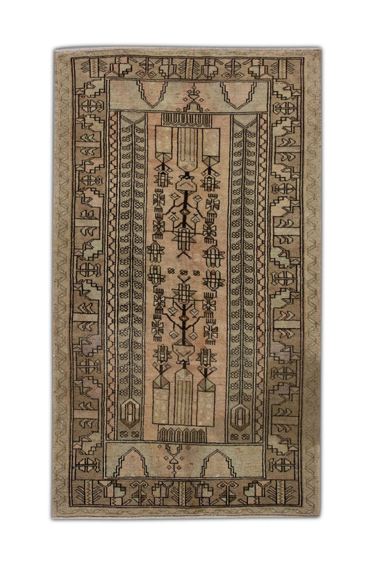 #1040 Turkish Vintage Anatolian Rug 4'3" x 7'5"