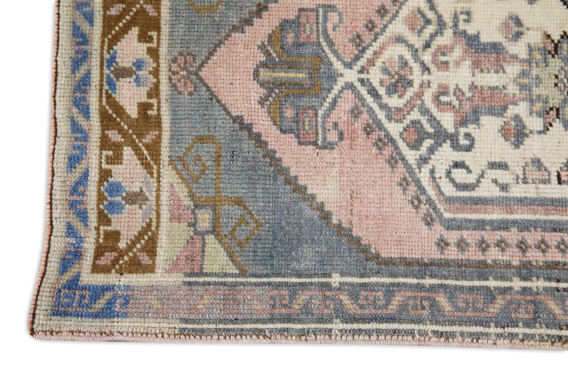 Oriental Hand Knotted Vintage Turkish Mini Rug 1'8" x 3'4" #8724