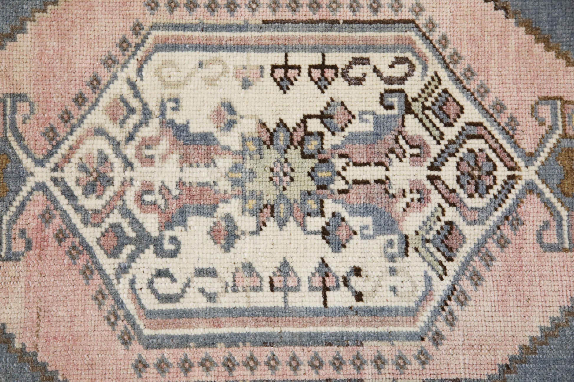 Oriental Hand Knotted Vintage Turkish Mini Rug 1'8" x 3'4" #8724