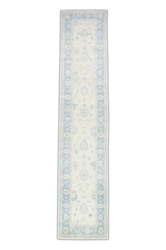 #3196 Turkish Oushak 2'8" x 13'5"