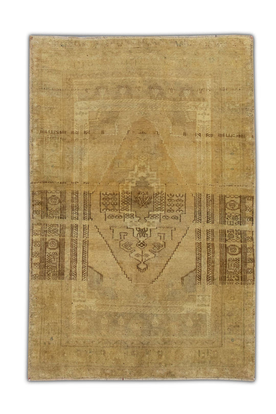 #1036 Turkish Vintage Anatolian Rug 3'6"x 5'1"