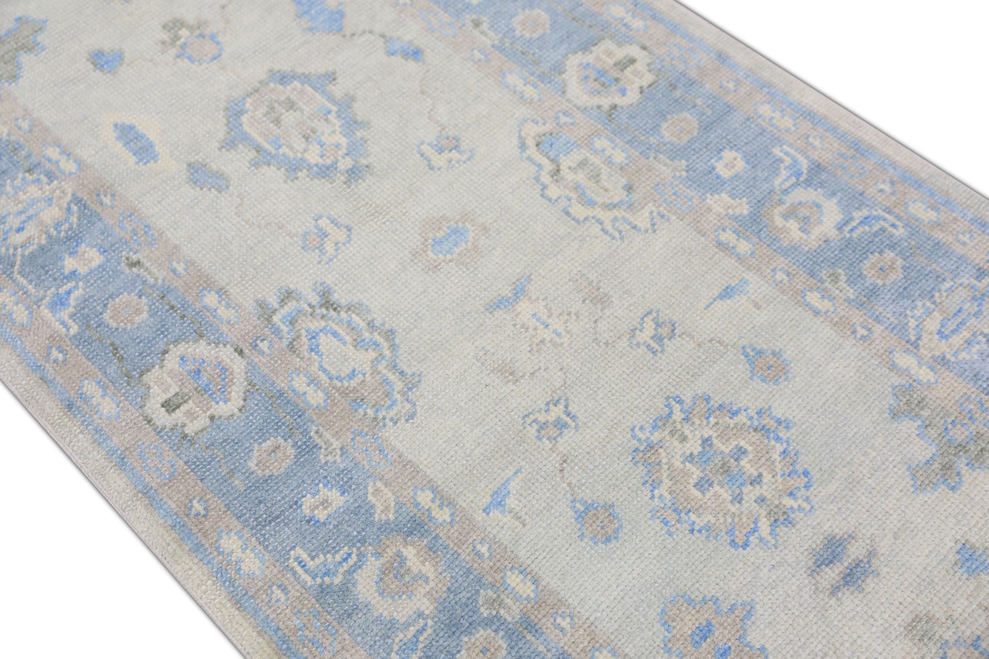 Turkish Oushak Rug 2'8" x 13'5" #3196