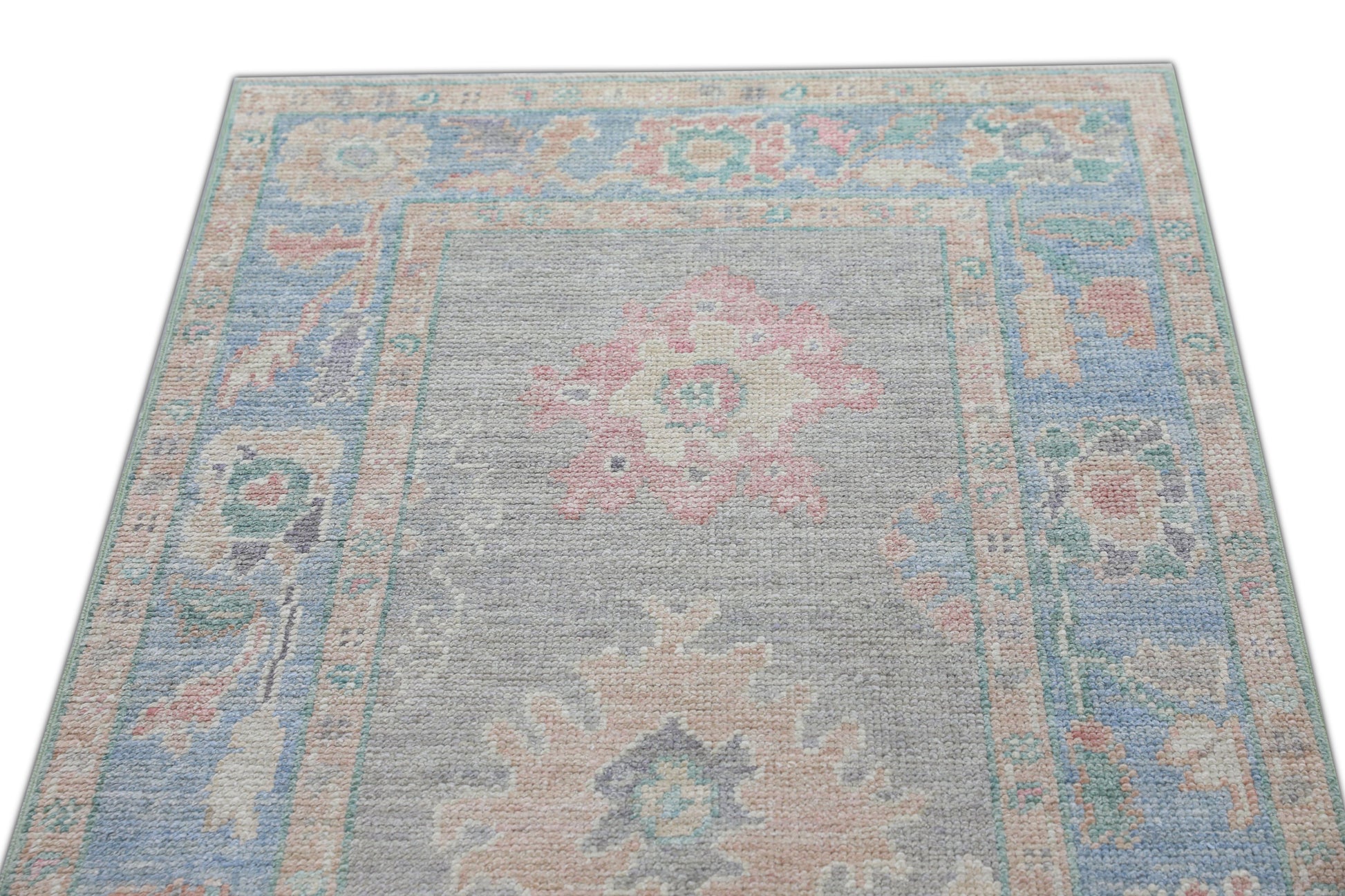 Turkish Oushak Rug 2'10" x 11'9" #2664