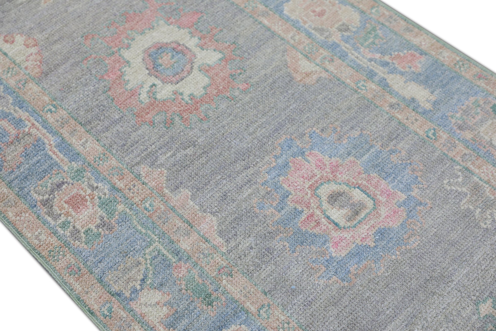 Turkish Oushak Rug 2'10" x 11'9" #2664