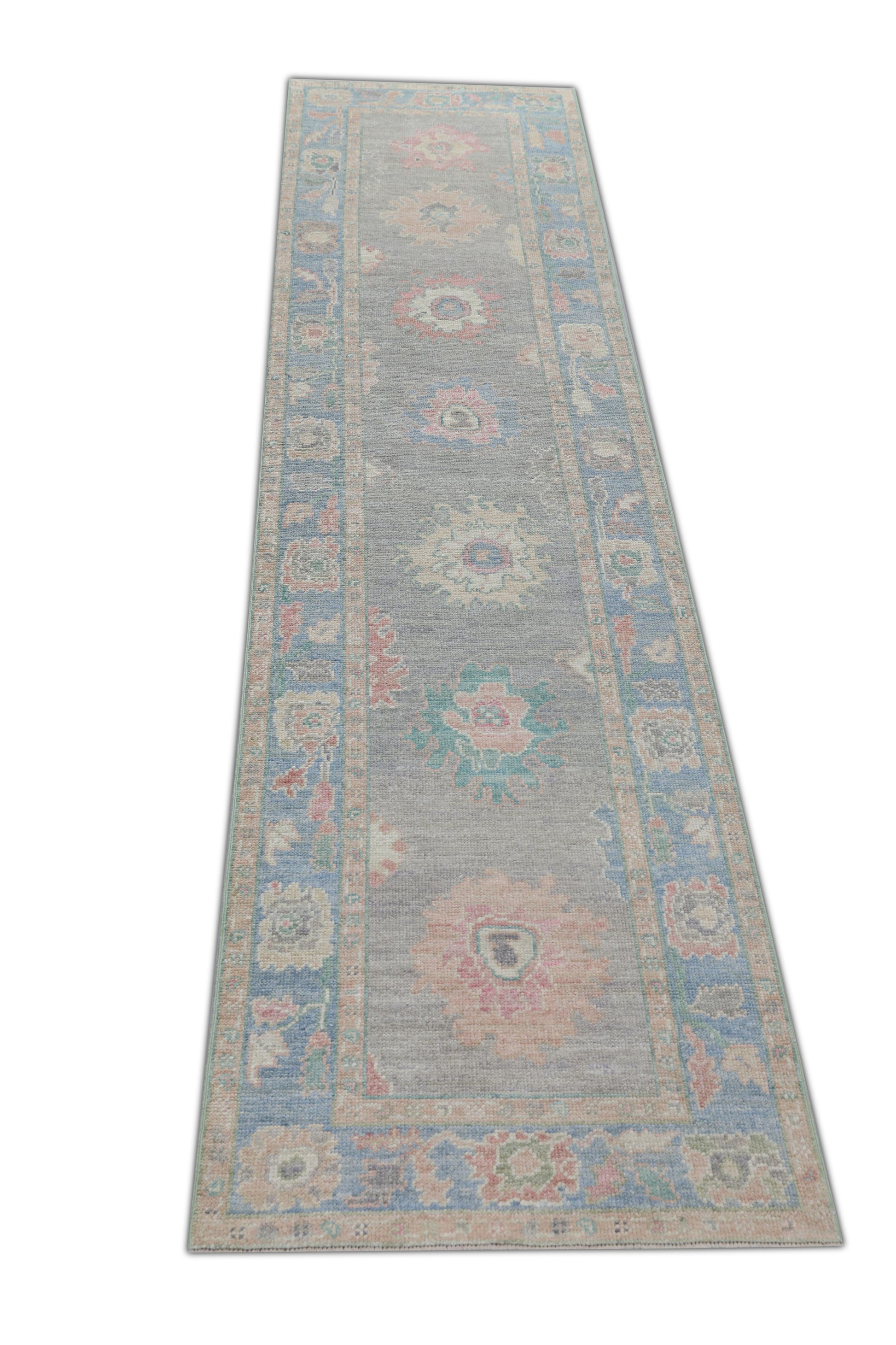 Turkish Oushak Rug 2'10" x 11'9" #2664
