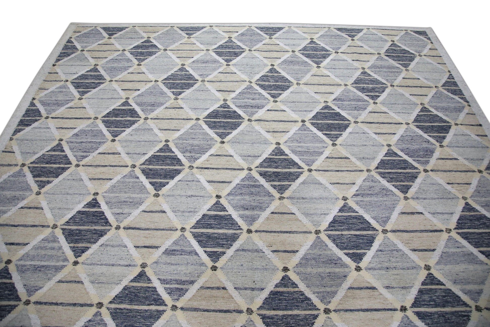 Oriental Flatweave Turkish Kilim 9' x 12'2" #1005