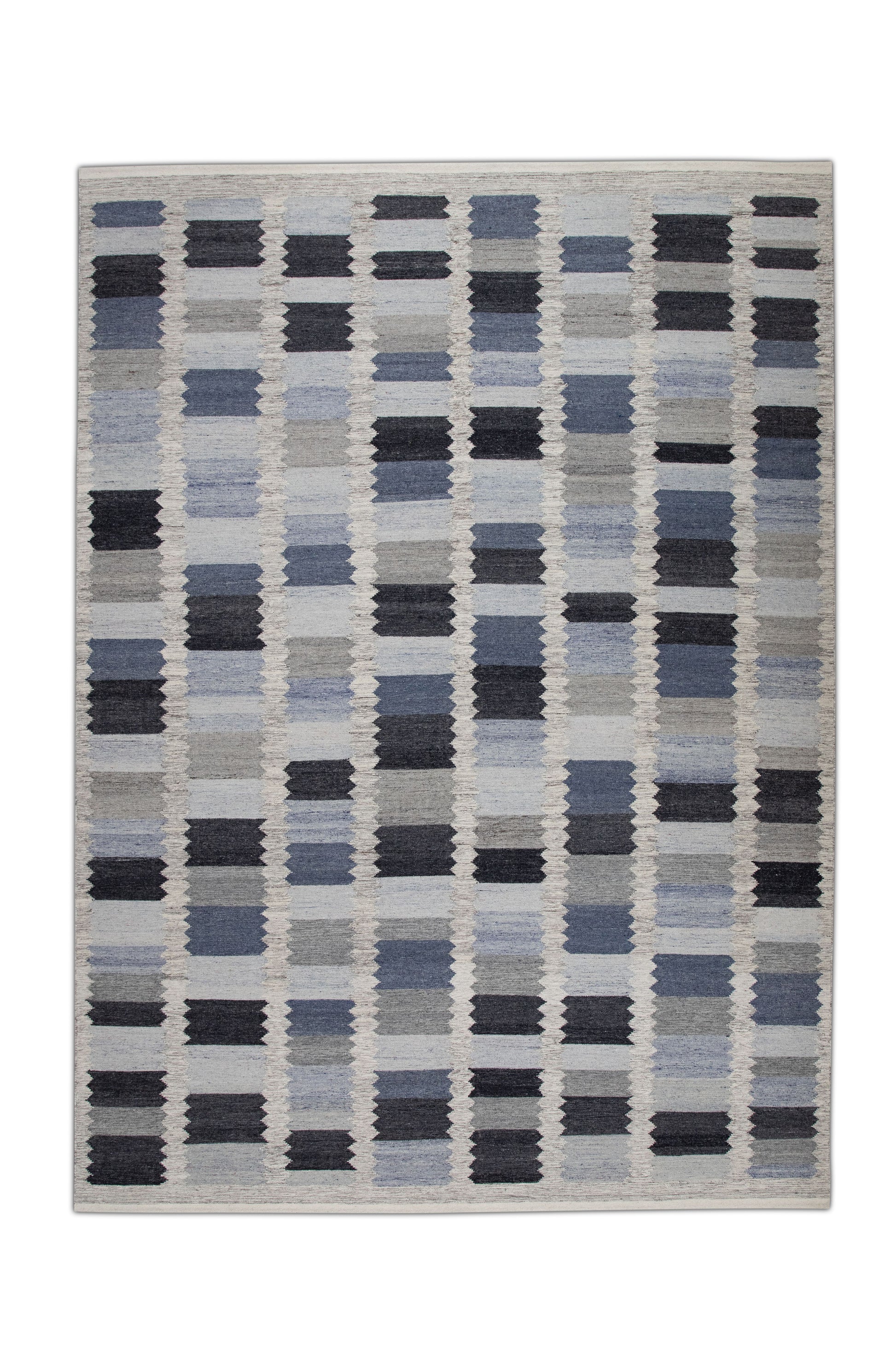 Oriental Flatweave Turkish Kilim 9' x 12'3" #1006