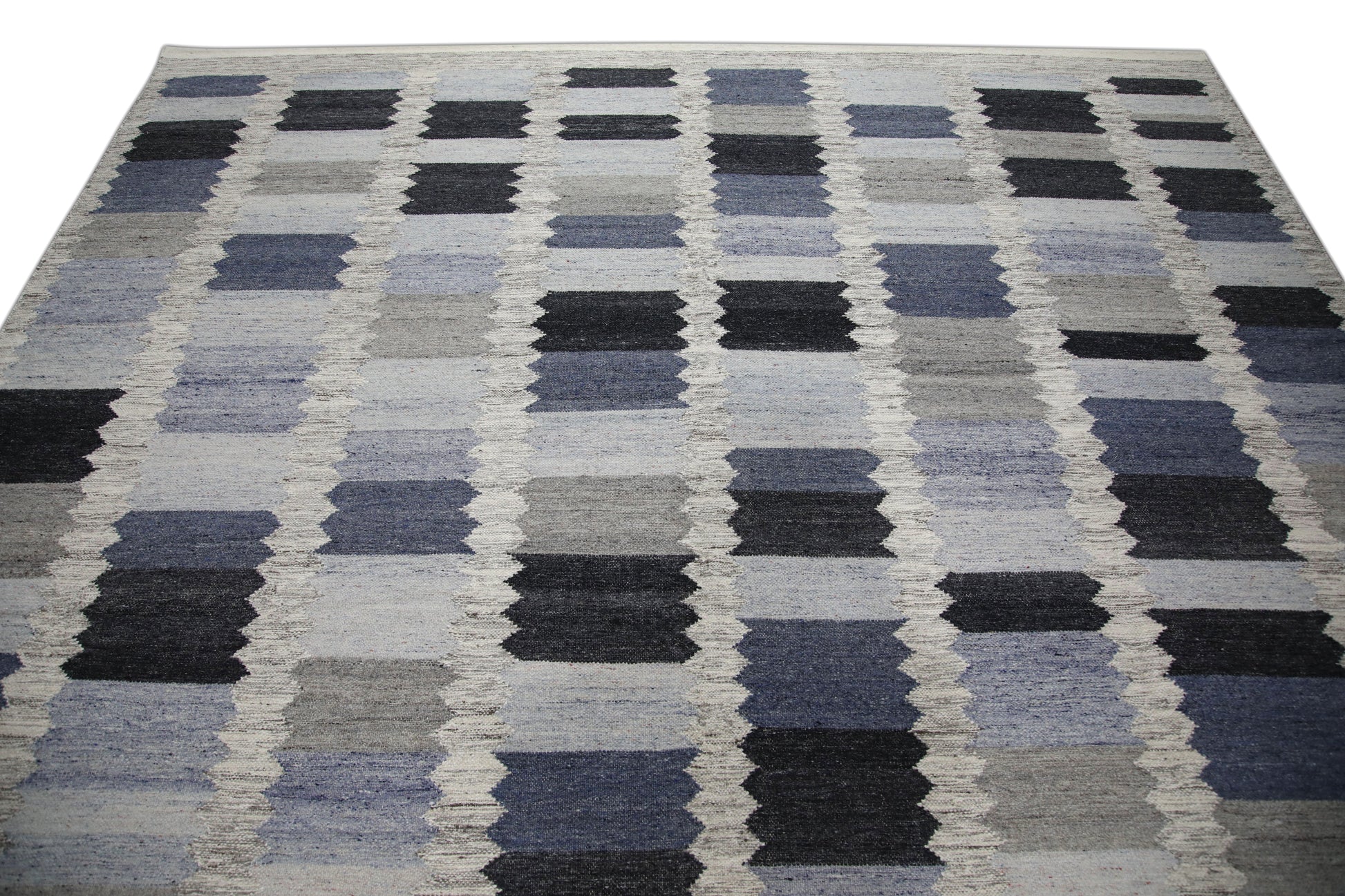 Oriental Flatweave Turkish Kilim 9' x 12'3" #1006