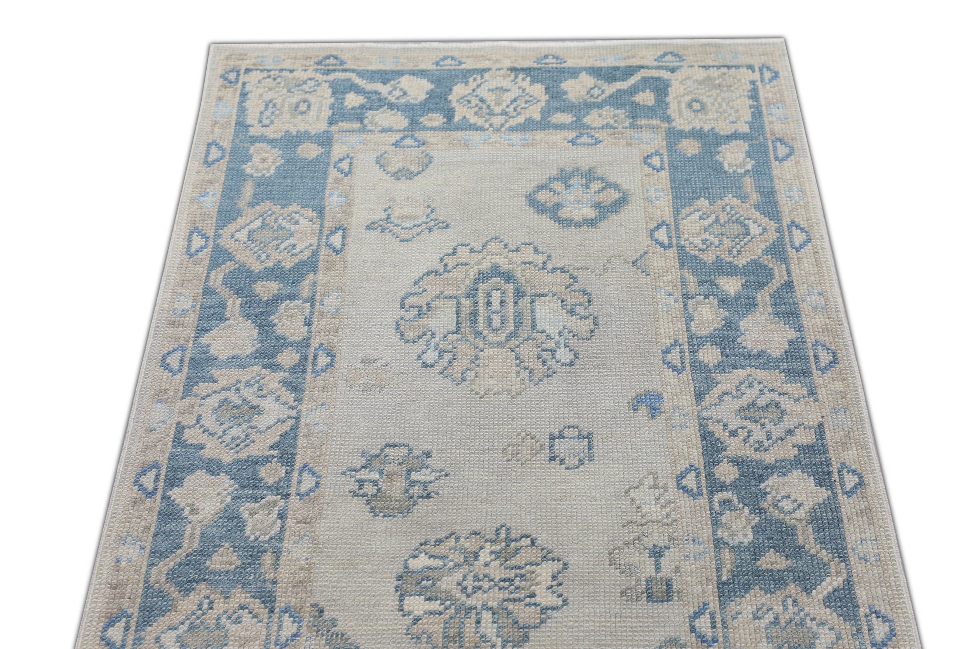 Turkish Oushak Rug 3' x 14'1" #2933