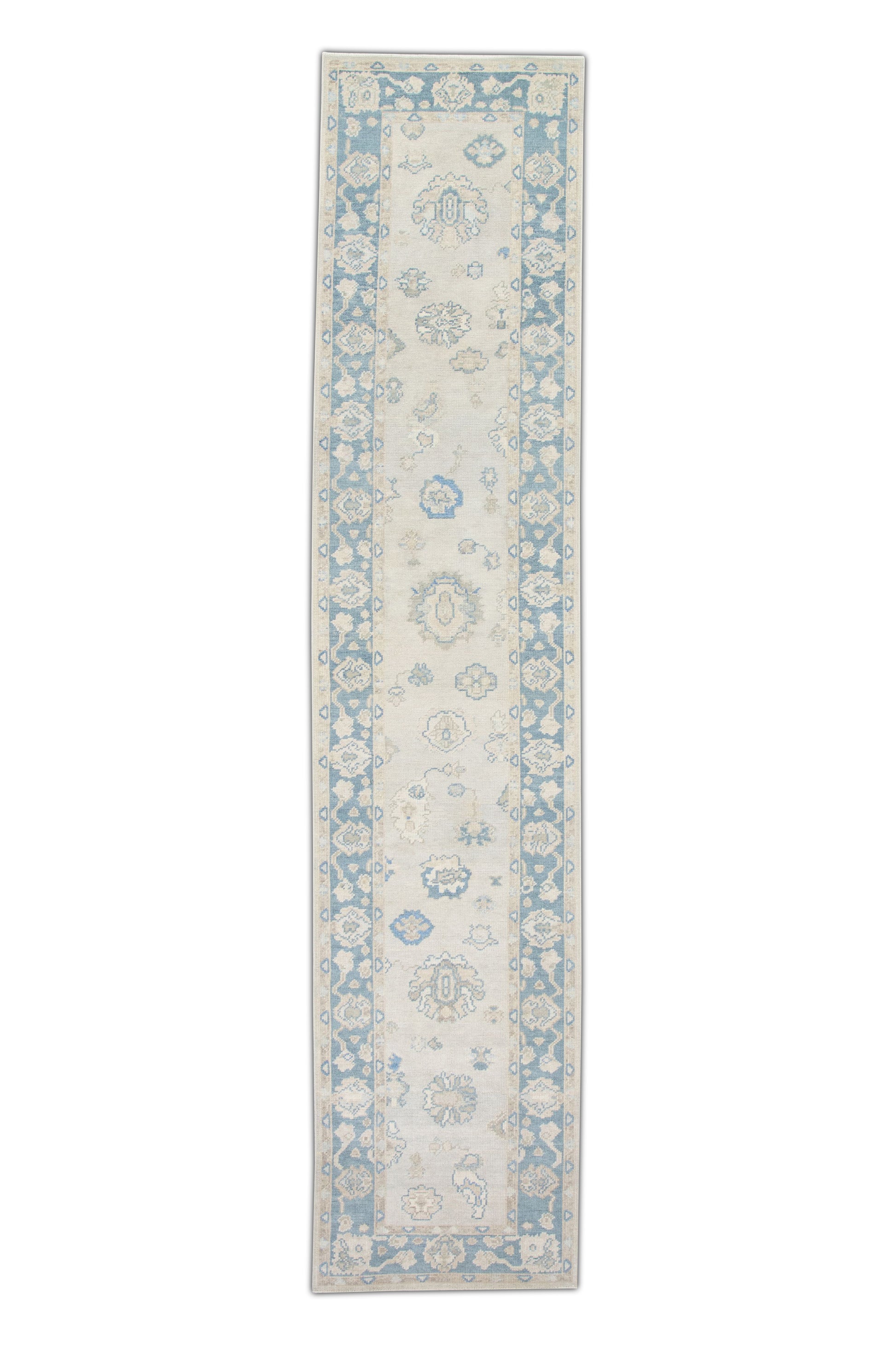 Turkish Oushak Rug 3' x 14'1" #2933