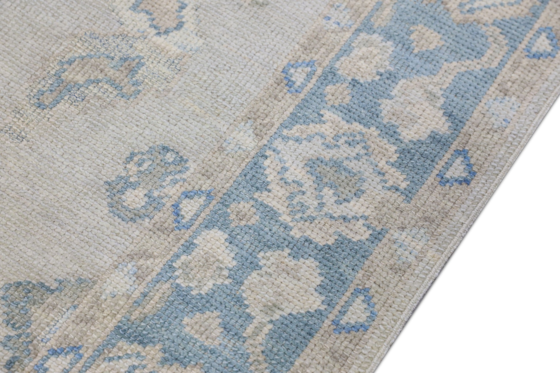 Turkish Oushak Rug 3' x 14'1" #2933