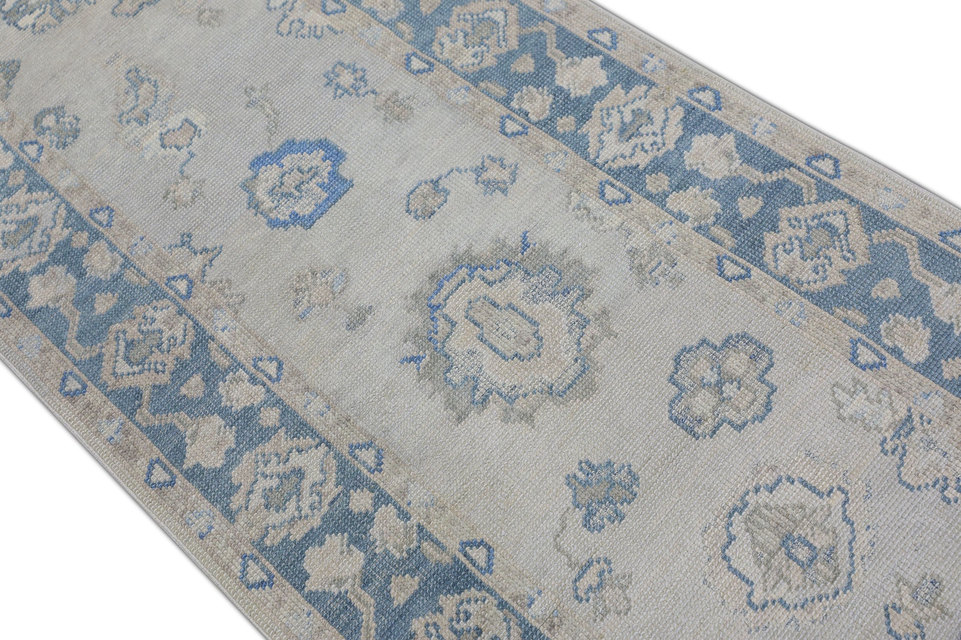 Turkish Oushak Rug 3' x 14'1" #2933