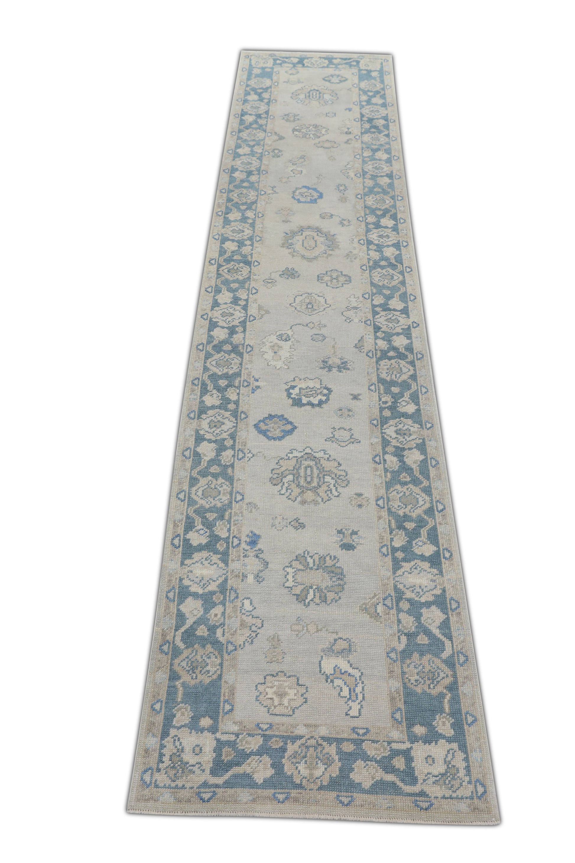 Turkish Oushak Rug 3' x 14'1" #2933
