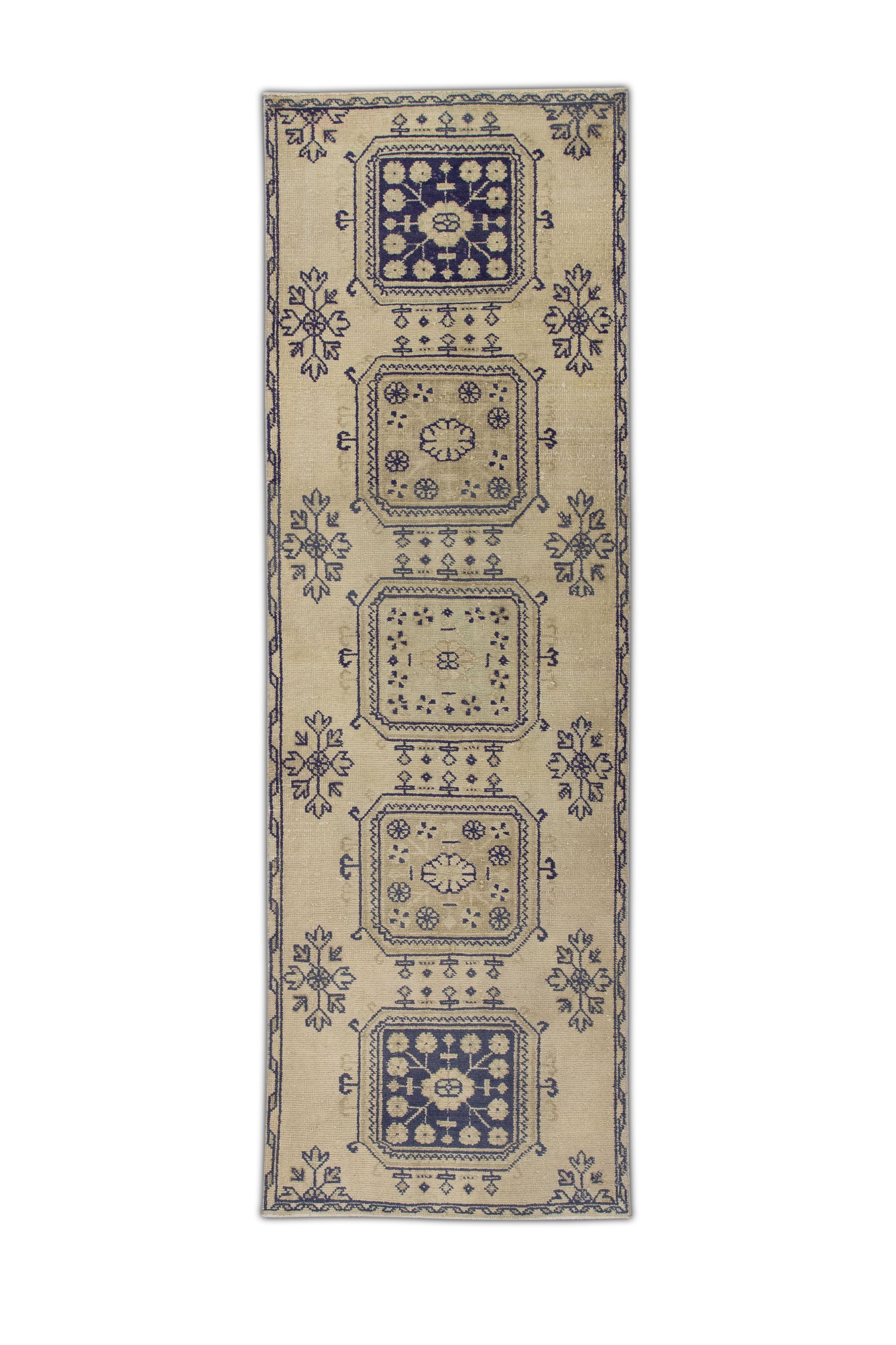Turkish Vintage Anatolian Rug  3'2" x 10'2" #288