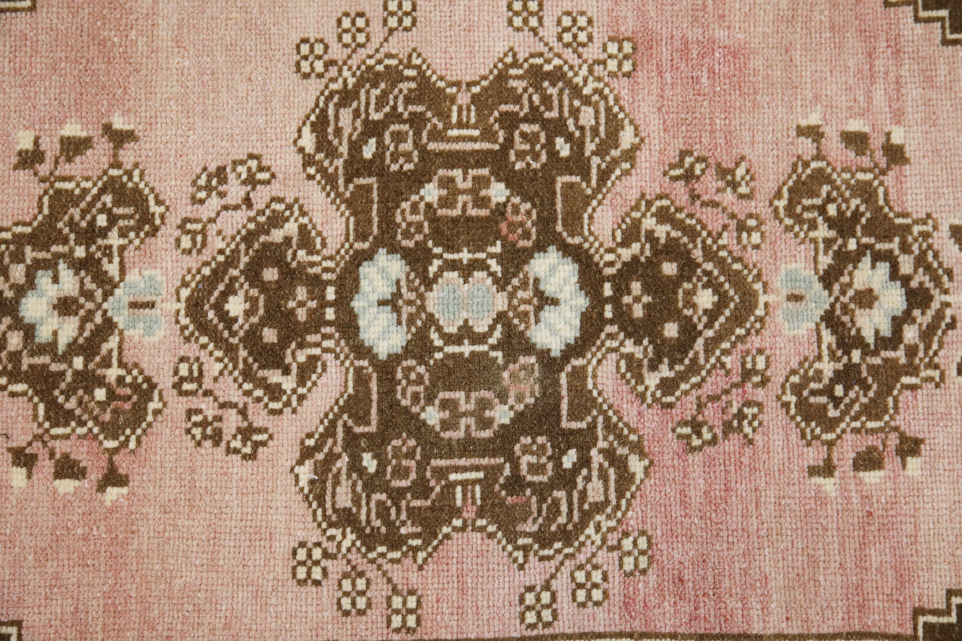 Oriental Hand Knotted Vintage Turkish Mini Rug 1'8" x 3'1" #9112
