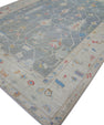 Turkish Antique Look Oushak Rug 9'4" x 12'7"  #5225