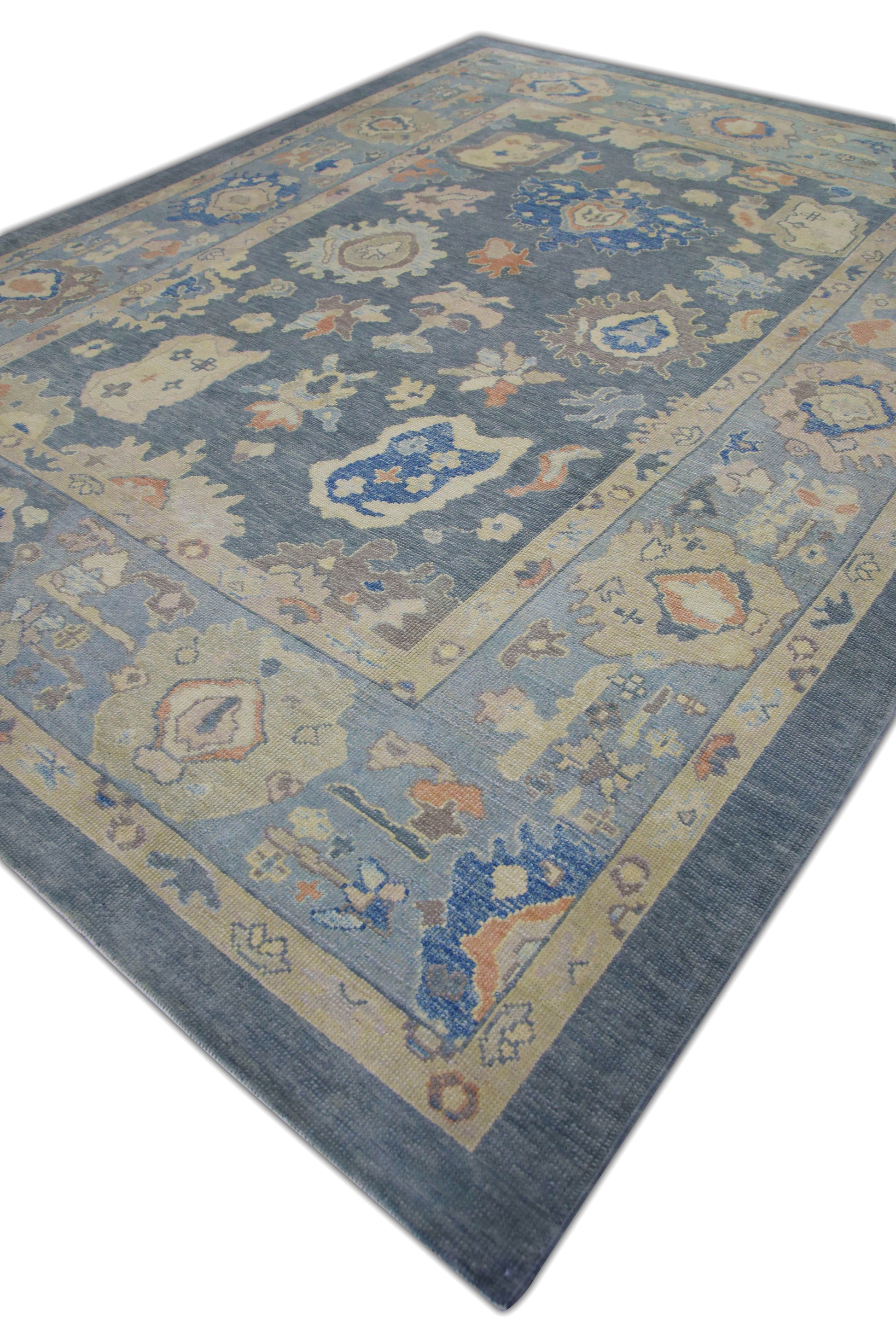 Turkish Oushak Rug 9'5" x 12'6" #5827