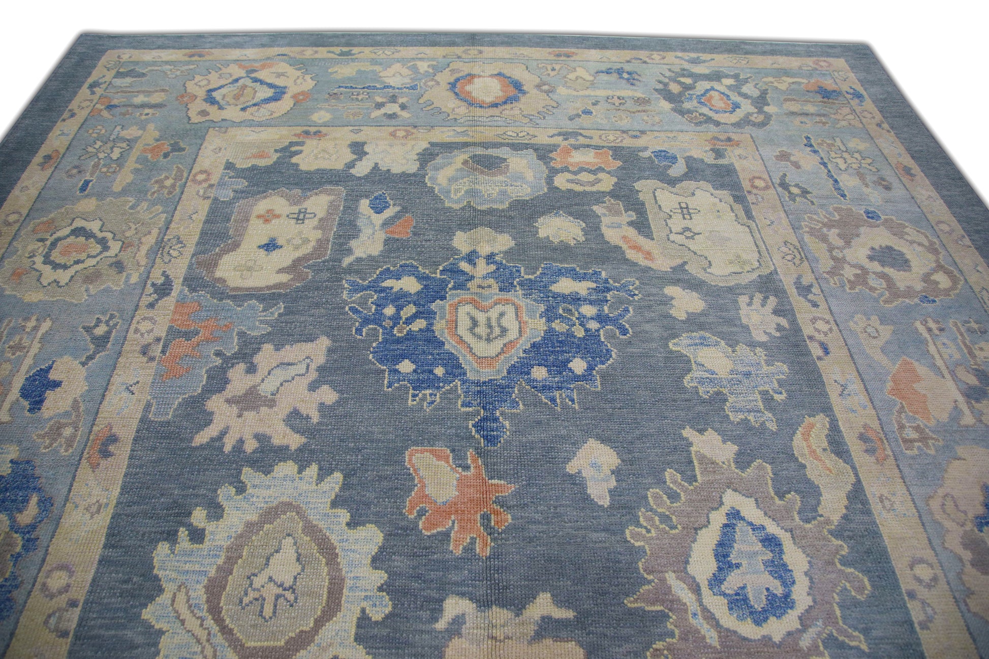 Turkish Oushak Rug 9'5" x 12'6" #5827