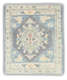 Turkish Oushak Rug 2'4" x 2'9" #7043