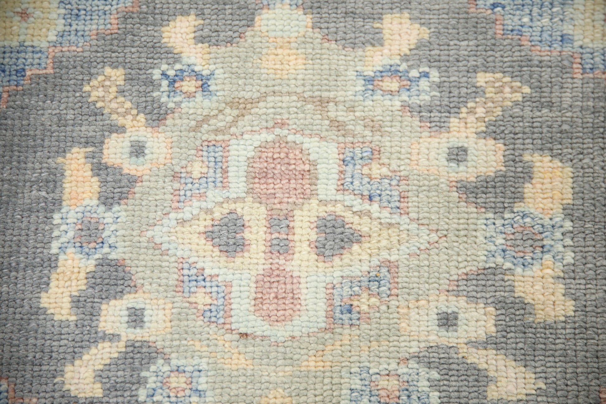 Turkish Oushak Rug 2'4" x 2'9" #7043