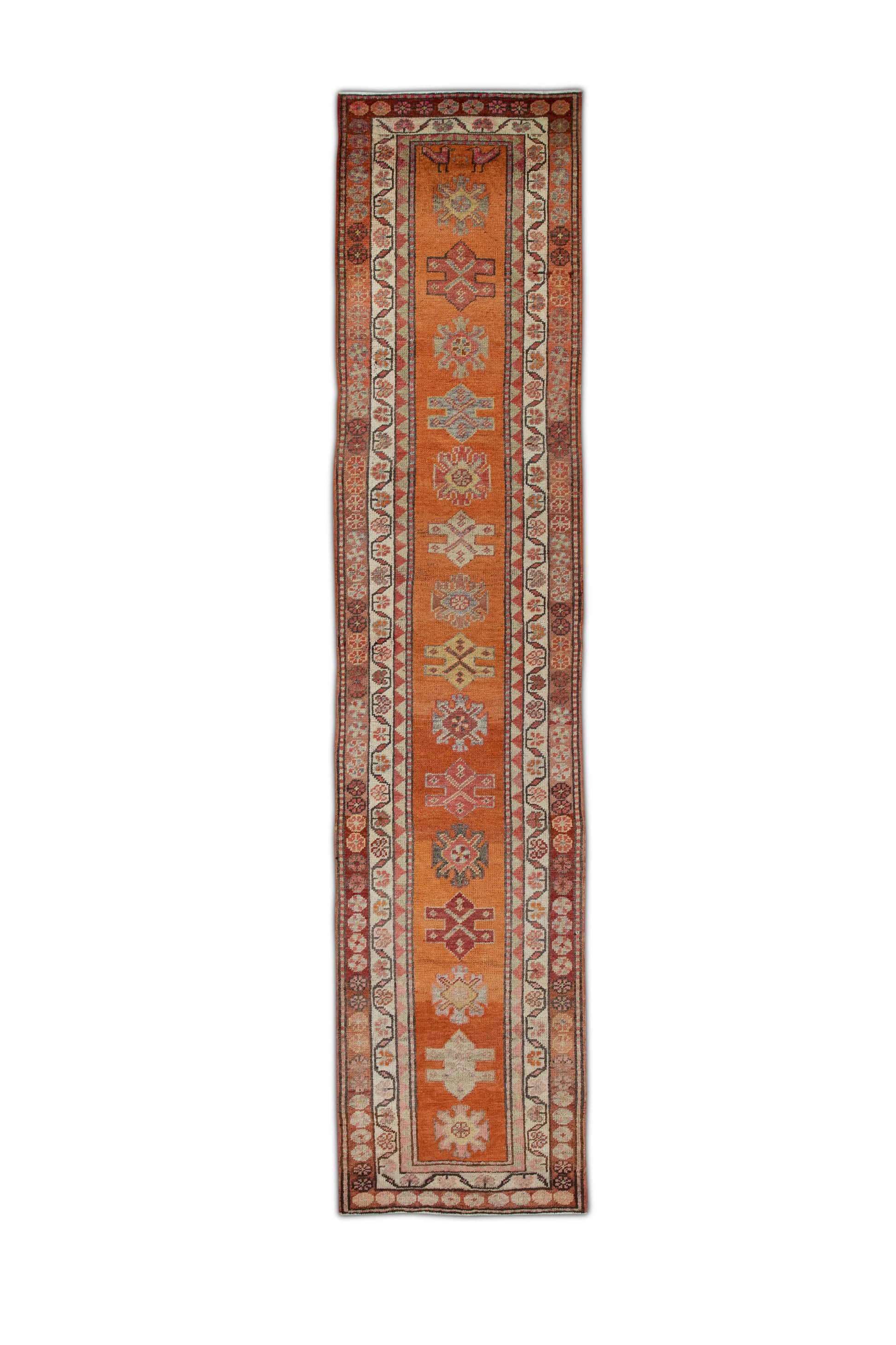 Turkish Vintage Anatolian Rug  2'9" x 12'6" #08