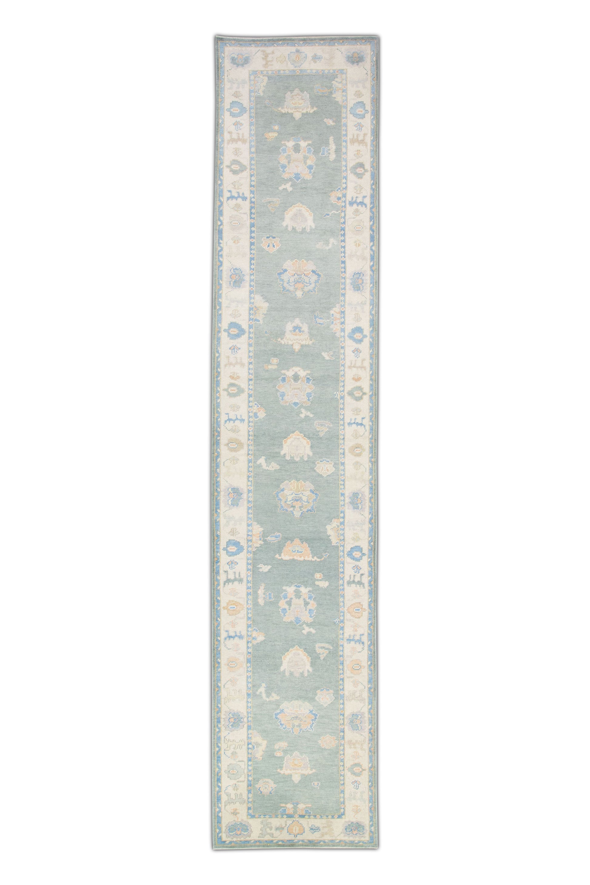 Turkish Oushak Rug 3'1" x 15'3" #3013