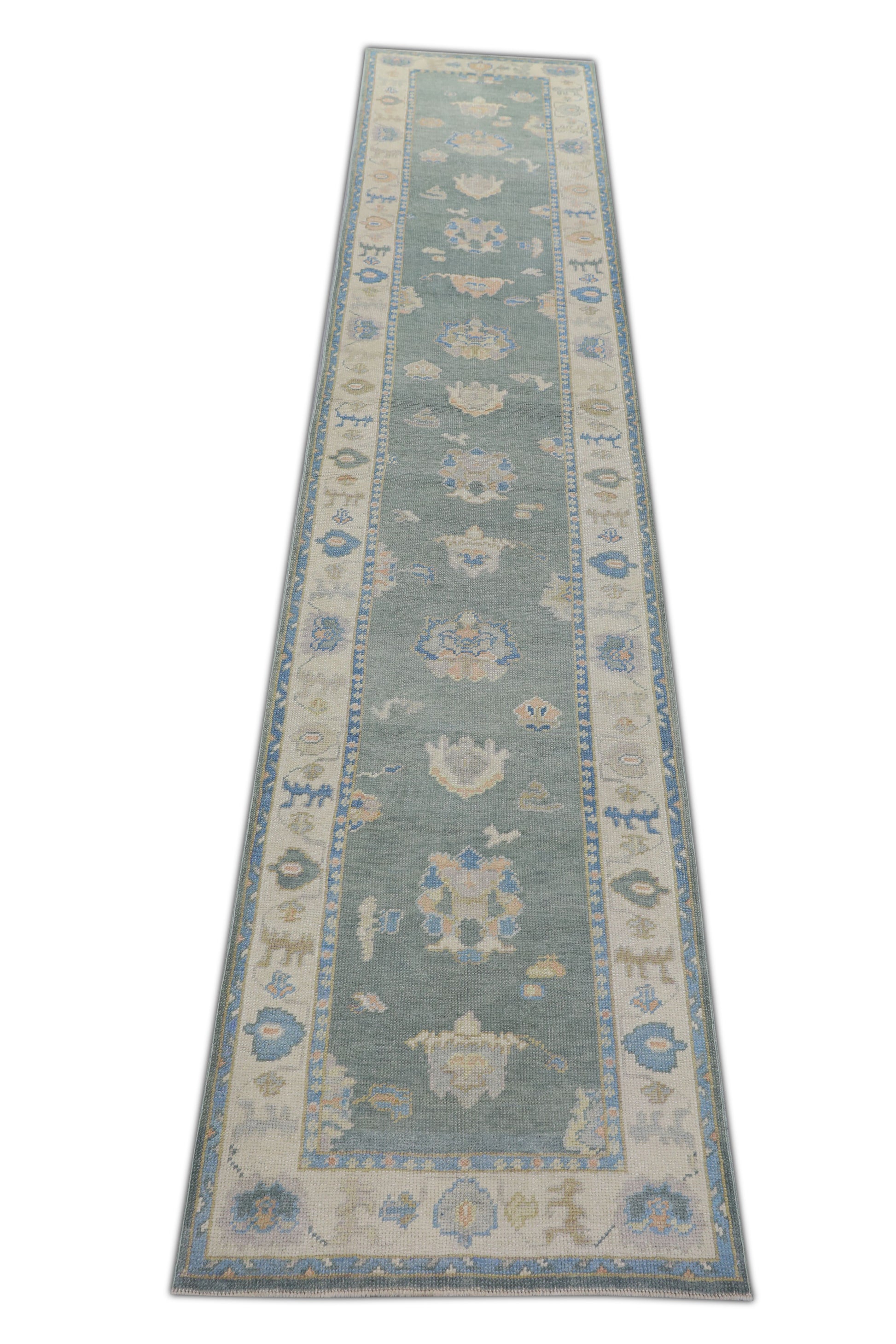 Turkish Oushak Rug 3'1" x 15'3" #3013