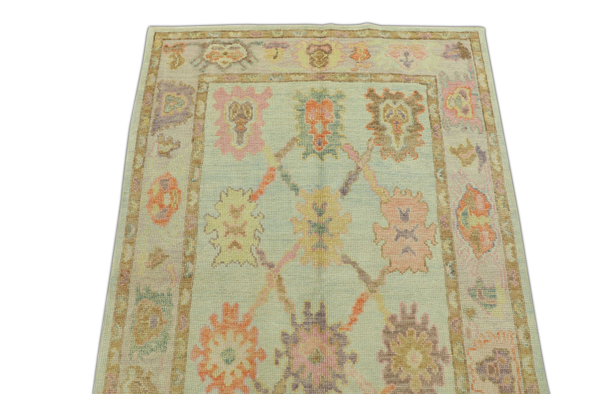 Turkish Oushak Rug 4' x 5'10" #279