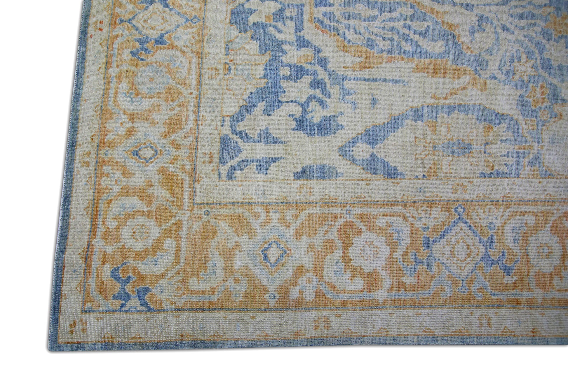Turkish Antique Look Oushak Rug 9' x 11'8"  #5982