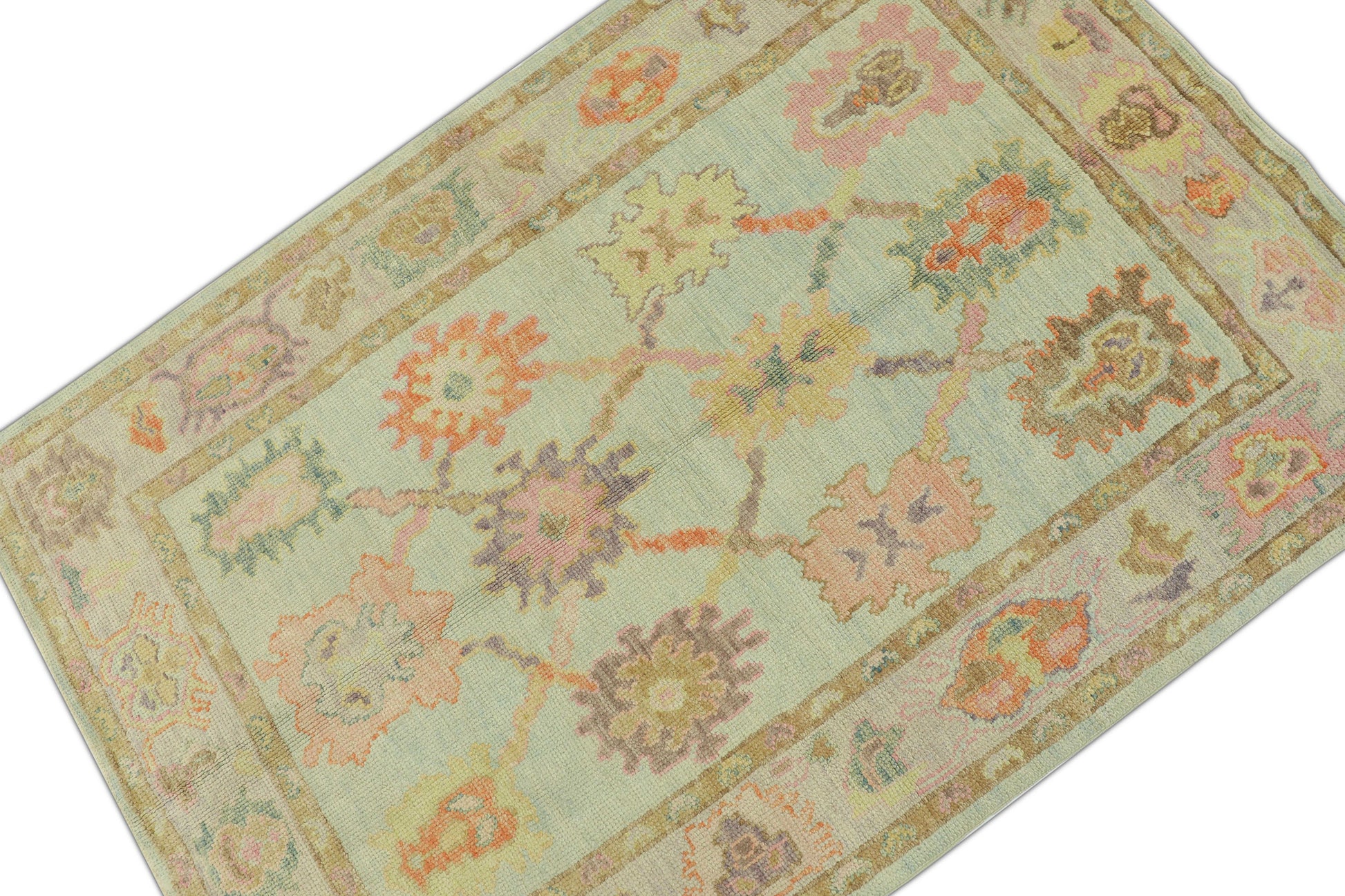 Turkish Oushak Rug 4' x 5'10" #279