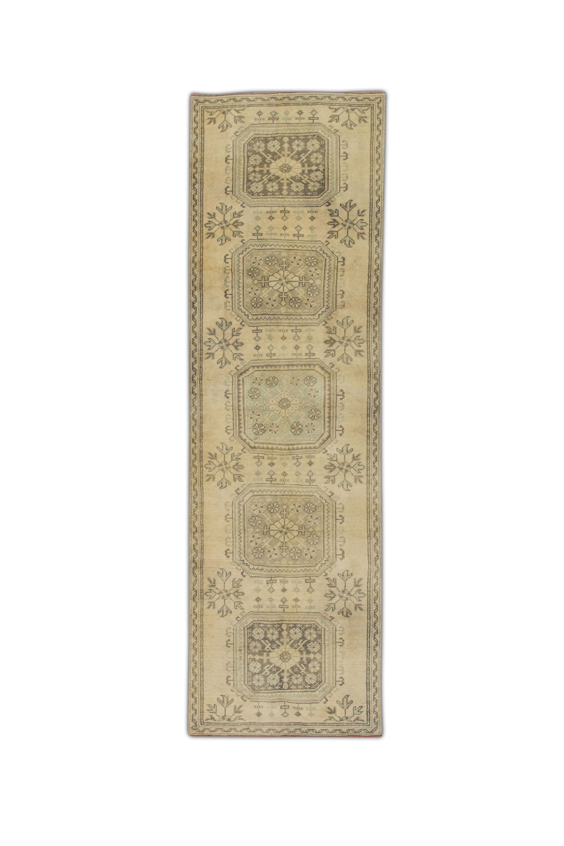 Turkish Vintage Anatolian Rug  3' x 10' #140