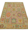 Turkish Oushak Rug 3'11" x 5'8" #298