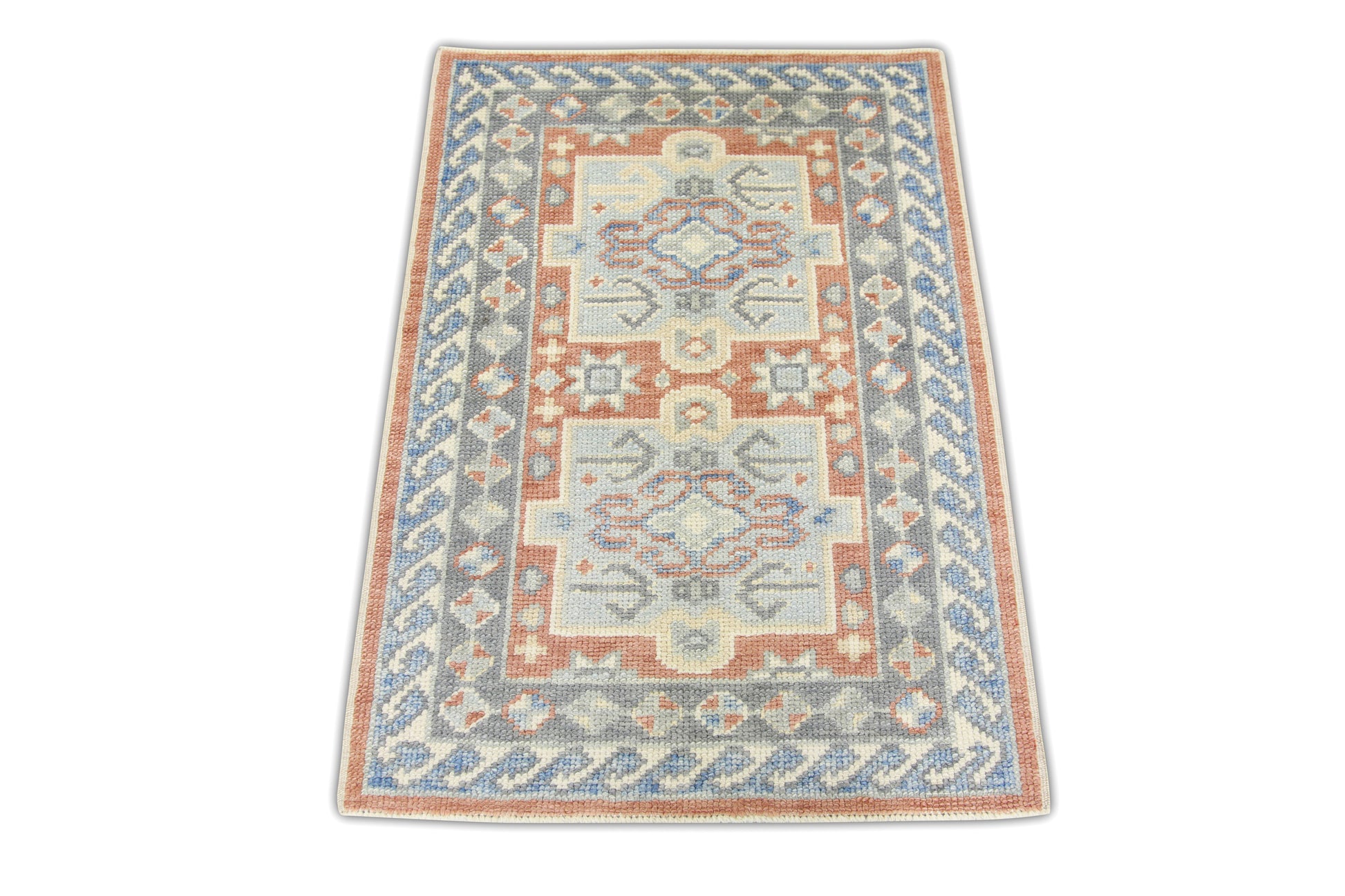 Turkish Oushak Rug 2'4" x 3'4" #7041