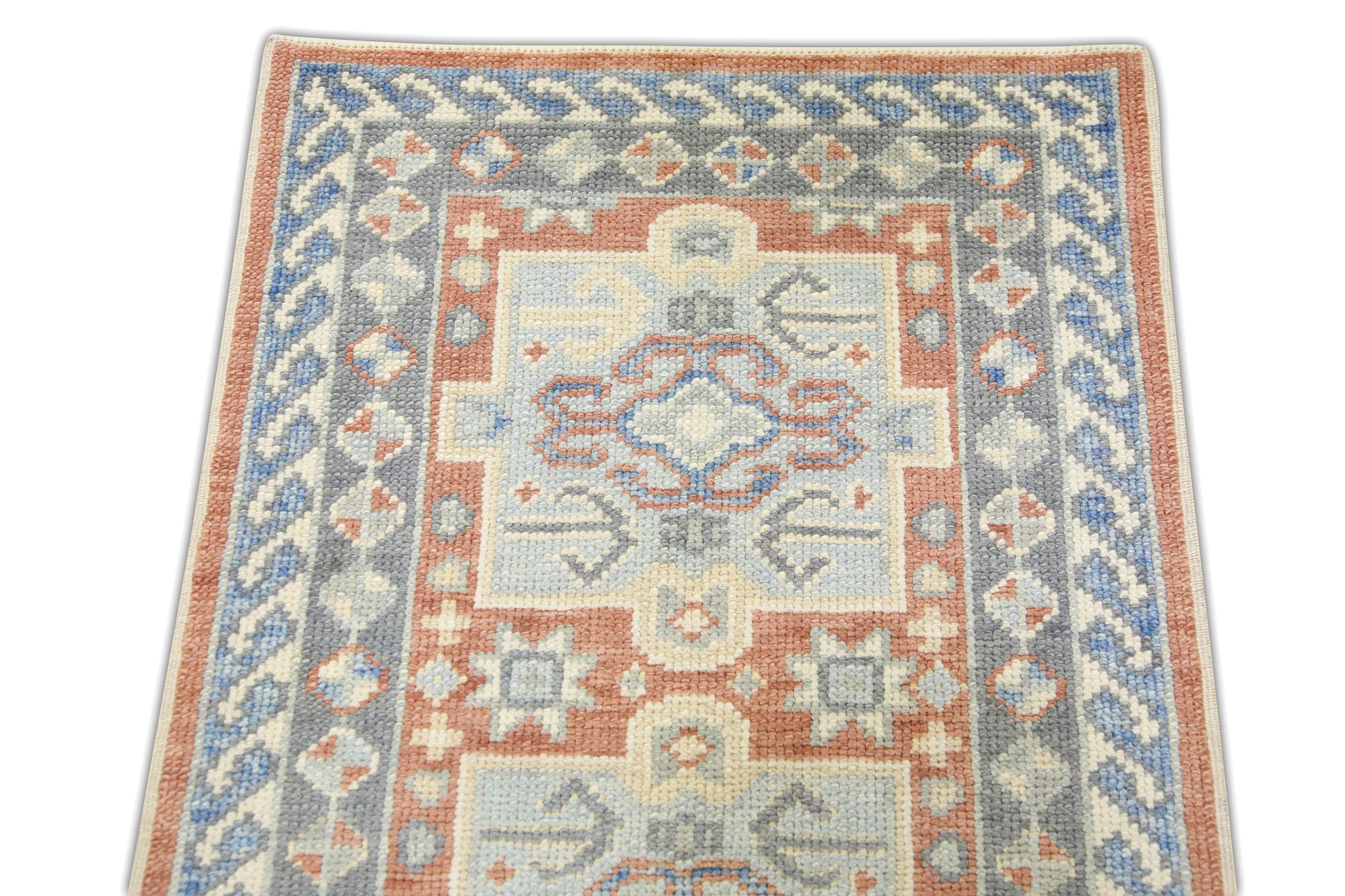 Turkish Oushak Rug 2'4" x 3'4" #7041