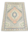 Turkish Oushak Rug 2'2" x 3' #7034