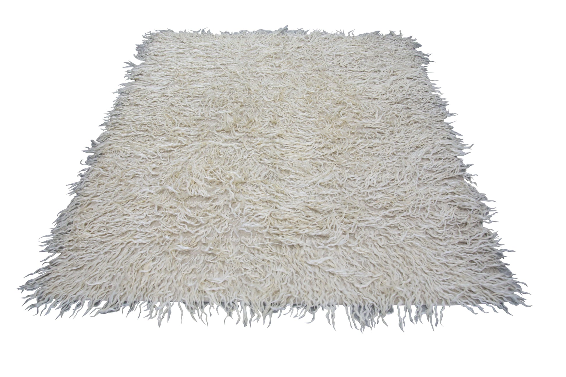 Turkish Tulu Rug Hand Knotted 5'8" x 6'6" #1055