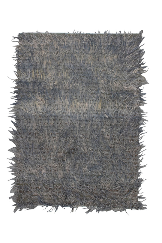 #1049 Hand Knotted Turkish Modern Tulu Rug 5'4" x 7'11"