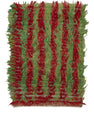 Turkish Tulu Rug Hand Knotted 4' x 5'6" #1048