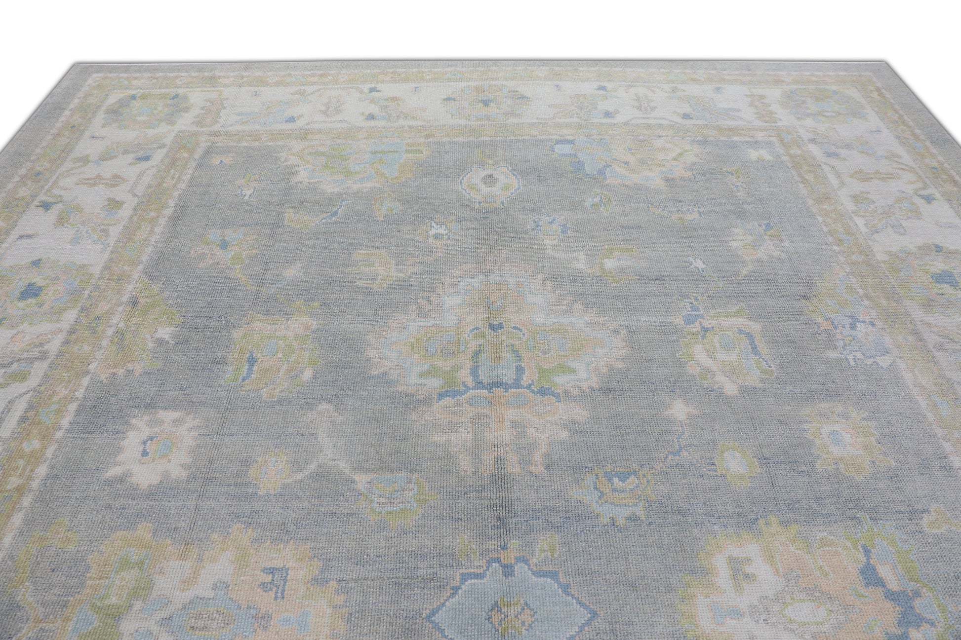 Turkish Oushak Rug 10'6" x 13'8" #3209