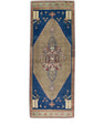 Turkish Vintage Anatolian Rug  3'7" x 9'3" #136