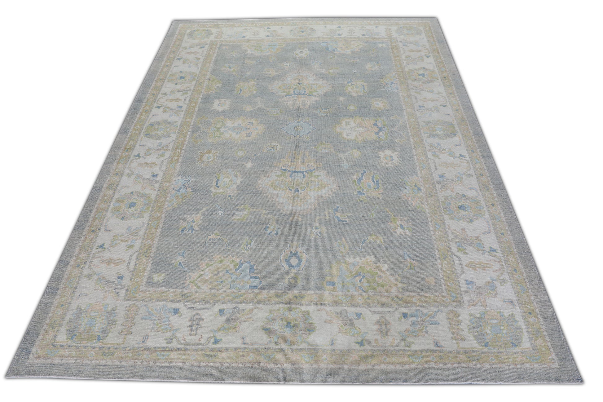 Turkish Oushak Rug 10'6" x 13'8" #3209