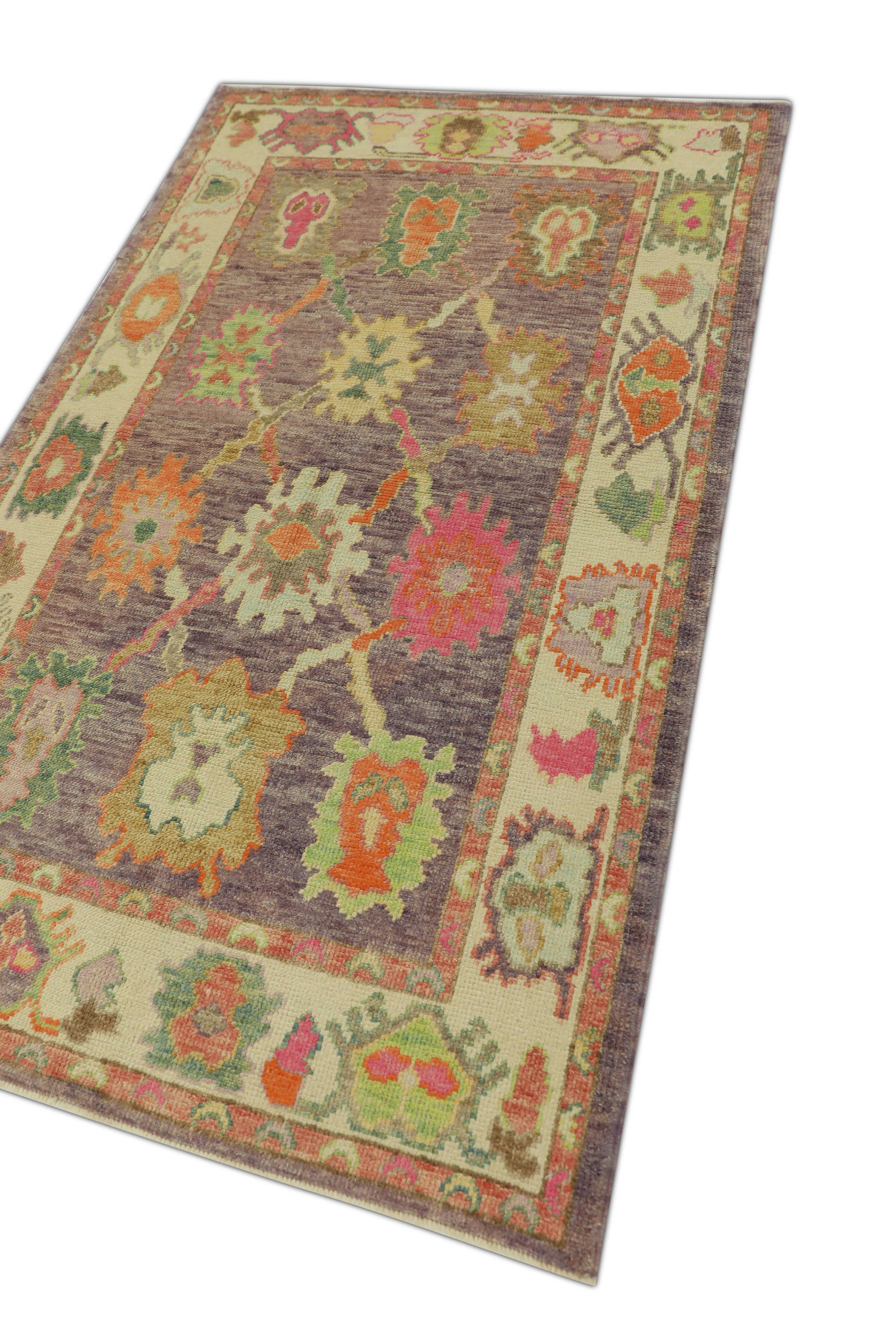 Turkish Oushak Rug 3'10" x 6'3" #316