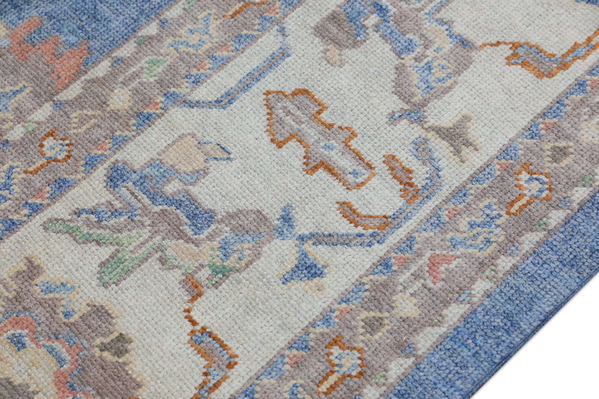 Turkish Oushak Rug 9'10" x 13'11" #3207