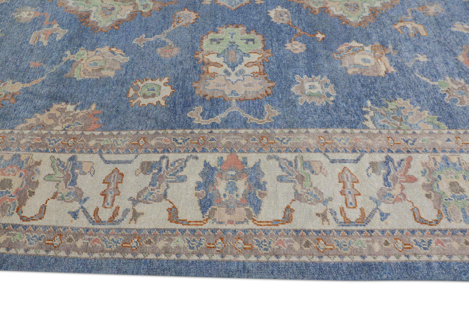 Turkish Oushak Rug 9'10" x 13'11" #3207