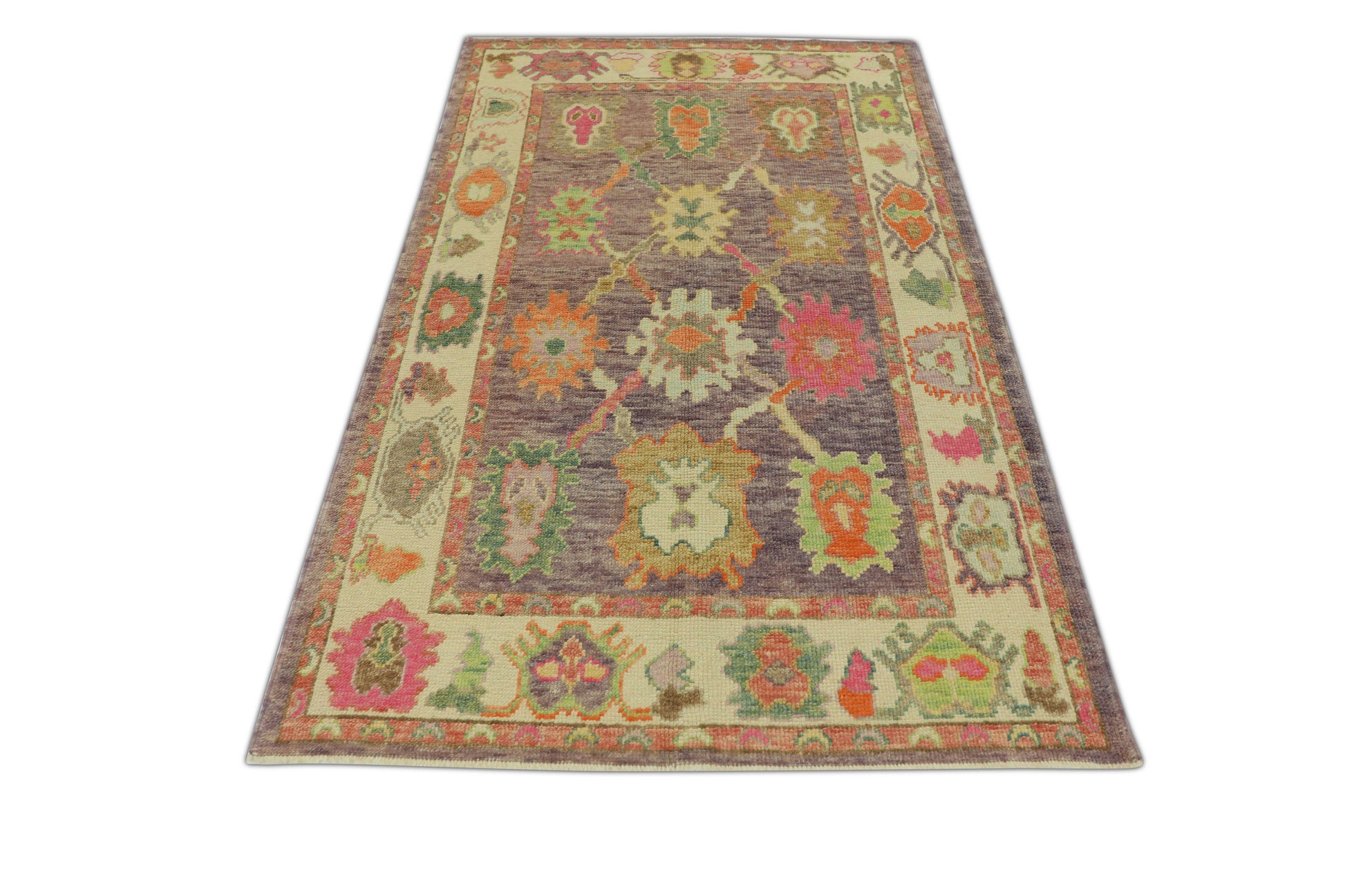 Turkish Oushak Rug 3'10" x 6'3" #316