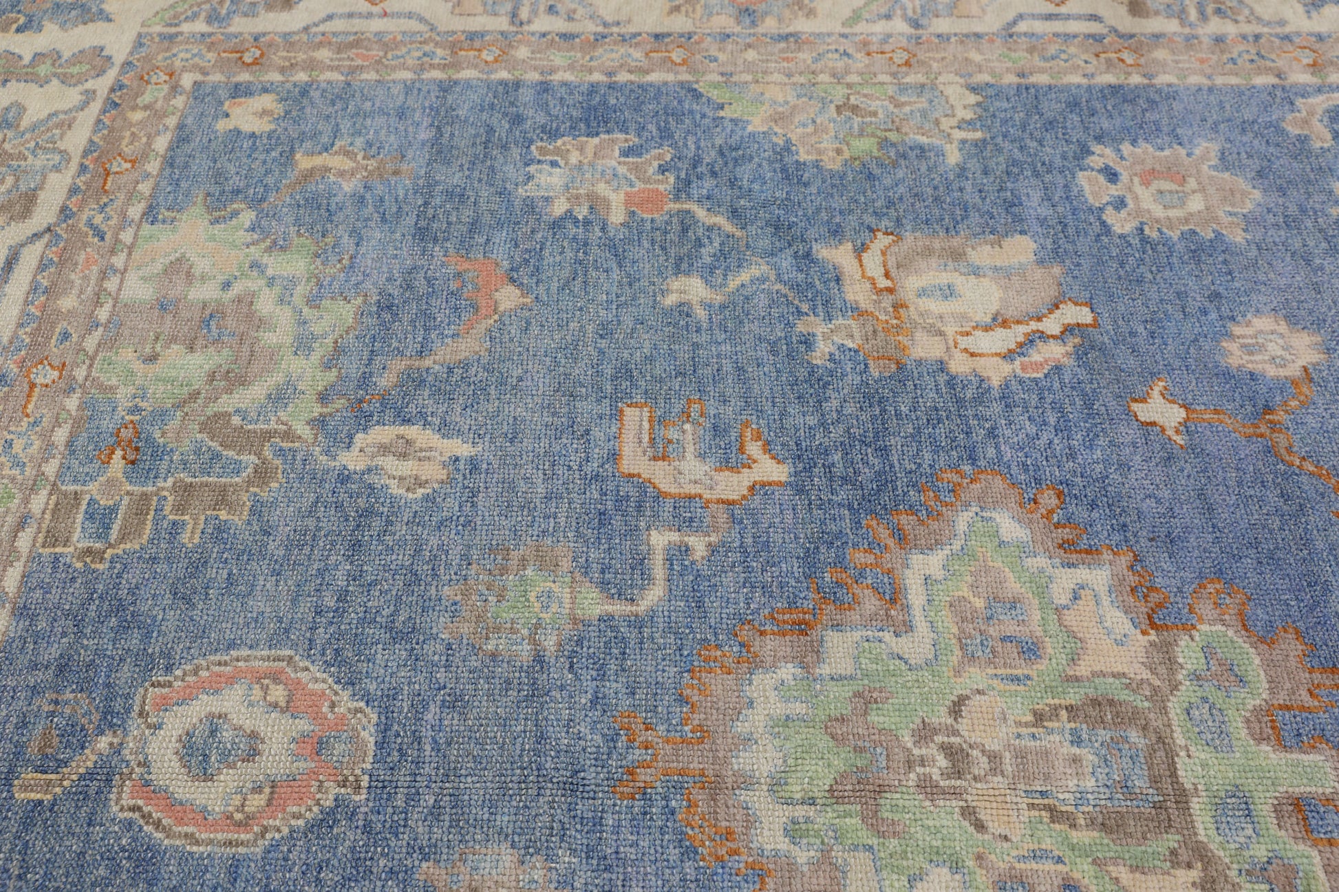 Turkish Oushak Rug 9'10" x 13'11" #3207