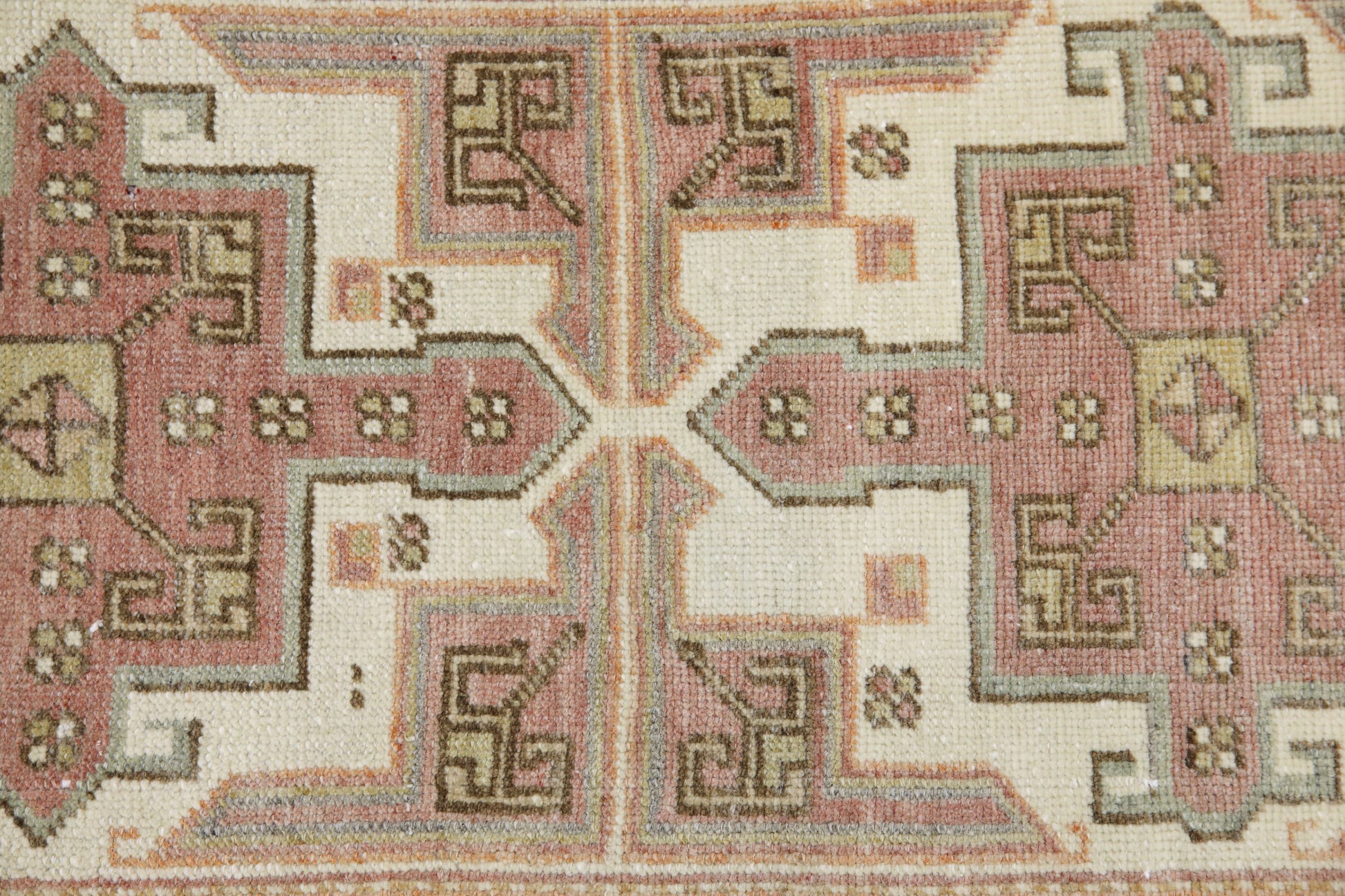 Oriental Hand Knotted Vintage Turkish Mini Rug 1'6" x 3'3" #8741