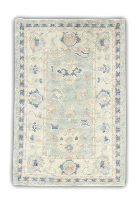 #7056 Turkish Oushak 2'2" x 3'2"