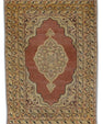 1011 Turkish Vintage Oushak 4'4" x 6'